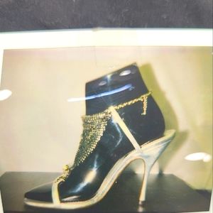 Dolce&Gabbana silver/metallic sandal 38.5